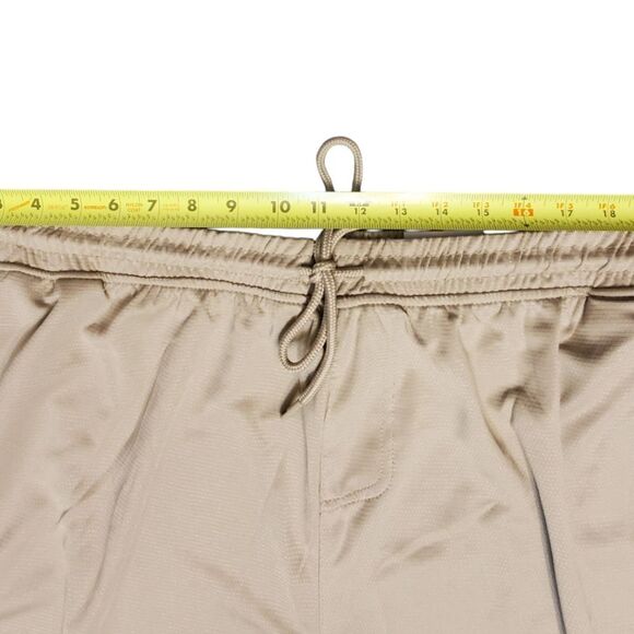 NBA At The Knee Men's Basketball Shorts Size 3X Color Sand - Picture 3 of 9